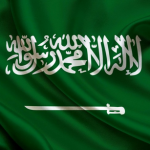 صف علم المملكة العربية السعودية