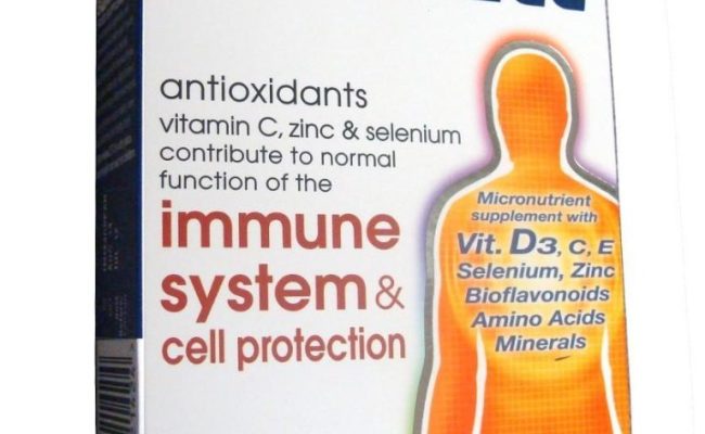 فيتامينات immunace