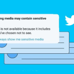 كيف اشيل المحتوى الحساس التويتر وحل مشكلة التغريدات المحجوبة